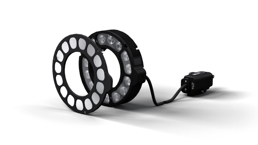 Imatge d'un canviador d'angle de llum d'anell Wenglor